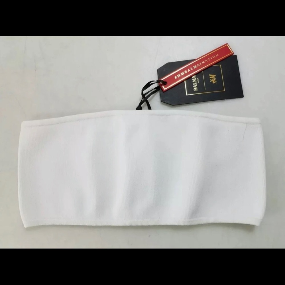 New Balmain x H&M Limited Edition Tube Top 10